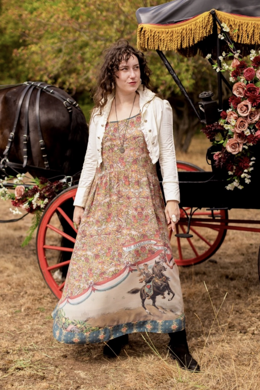 MARKET OF STARS BOHEME SLIP DRESS LOVE REVOLUTION