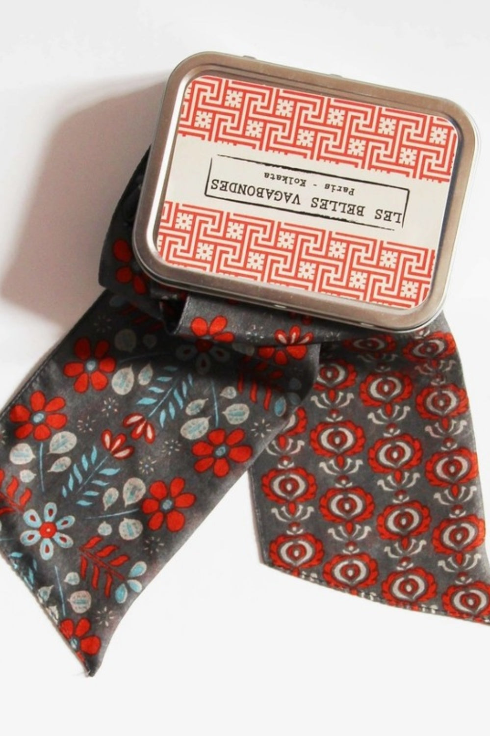 LES BELLES VAGABONDES SILK BANDEAU LUDMILA BROWN