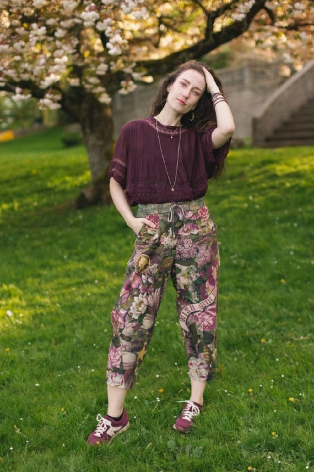 MARKET OF STARS MAKE A WISH CROPPED ARTIST PANT