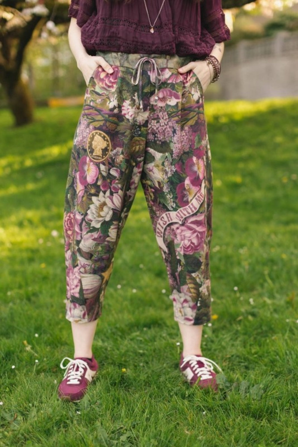 MARKET OF STARS MAKE A WISH CROPPED ARTIST PANT