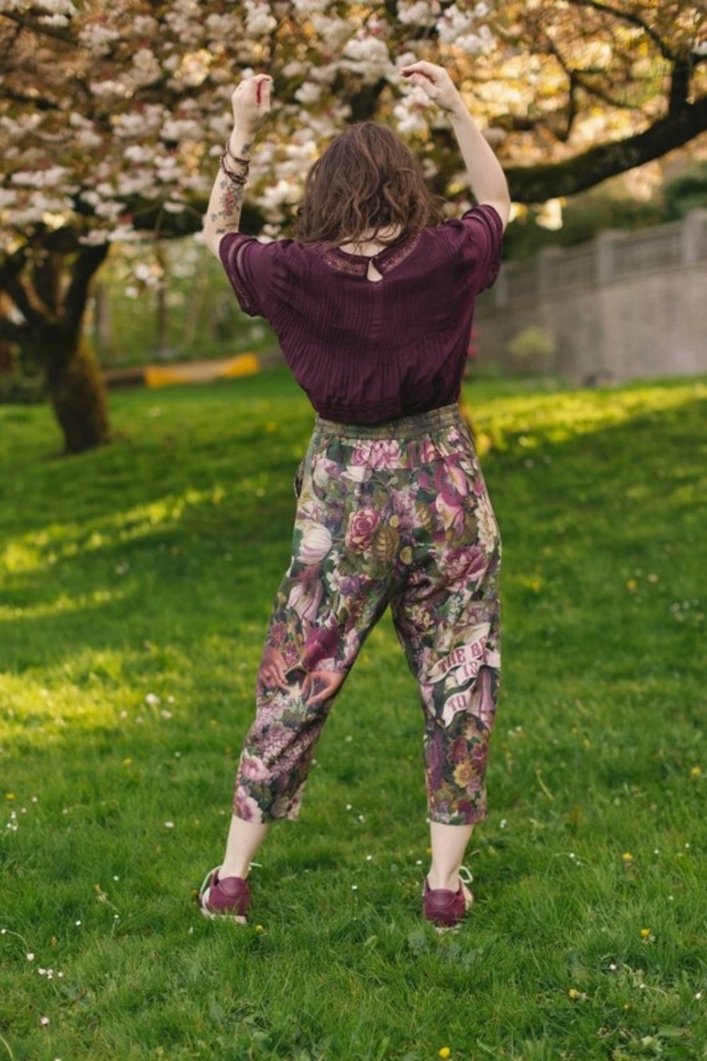 MARKET OF STARS MAKE A WISH CROPPED ARTIST PANT