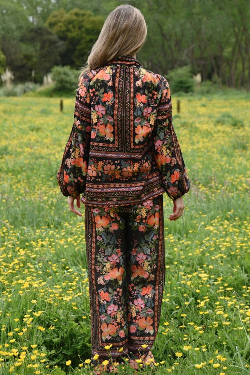 CURATE FORWARD MARCH PANT FLORAL FINERY