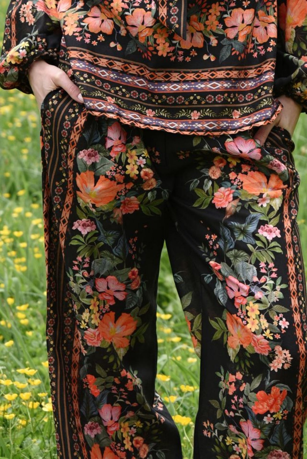 CURATE FORWARD MARCH PANT FLORAL FINERY