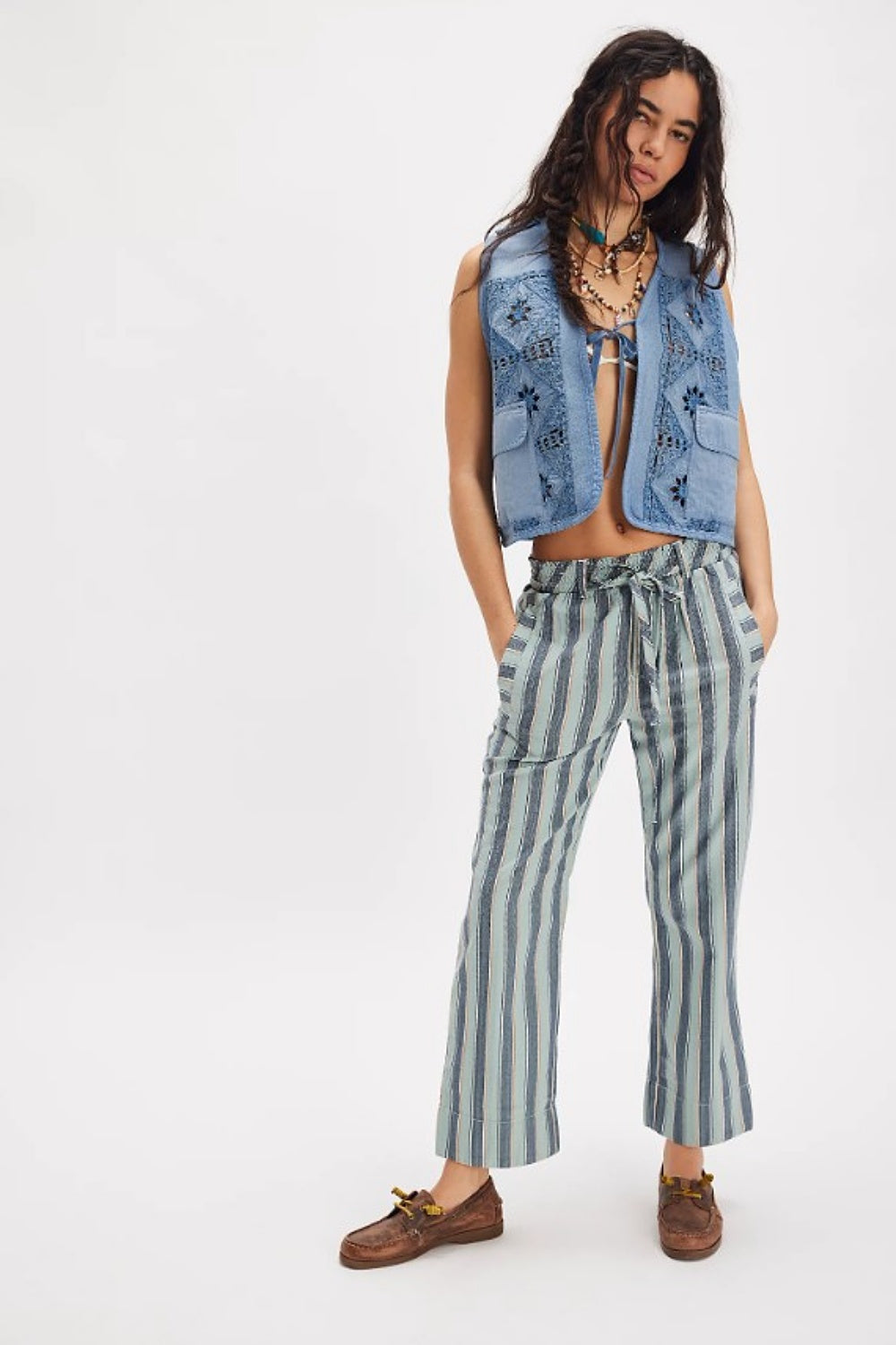 FREE PEOPLE MARIELLE PULL ON TROUSER