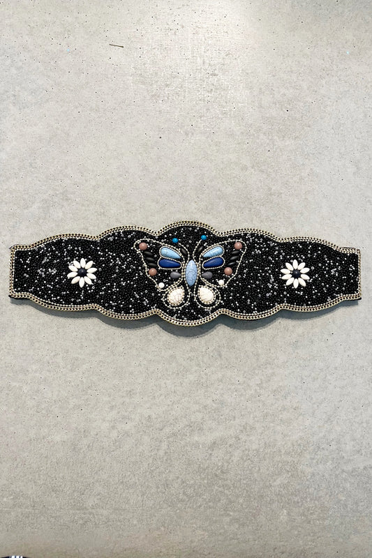 MARRAKESH BELT BLACK BUTTERFLY