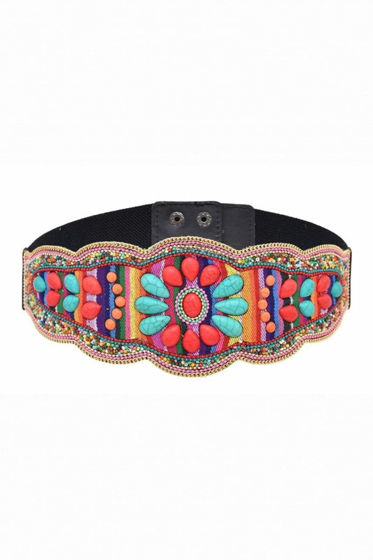 MARRAKESH BELT RED