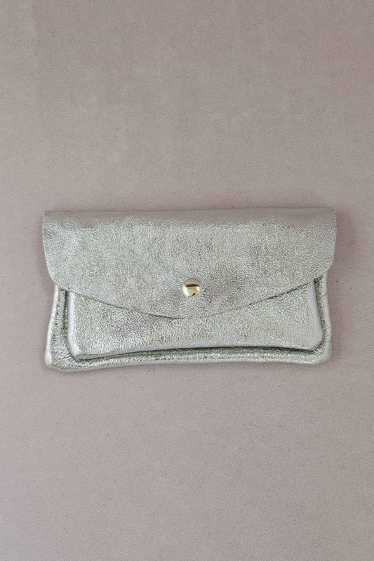 MAXI PURSE SILVER