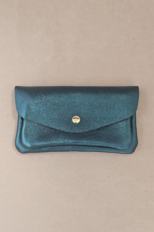 MAXI PURSE TEAL