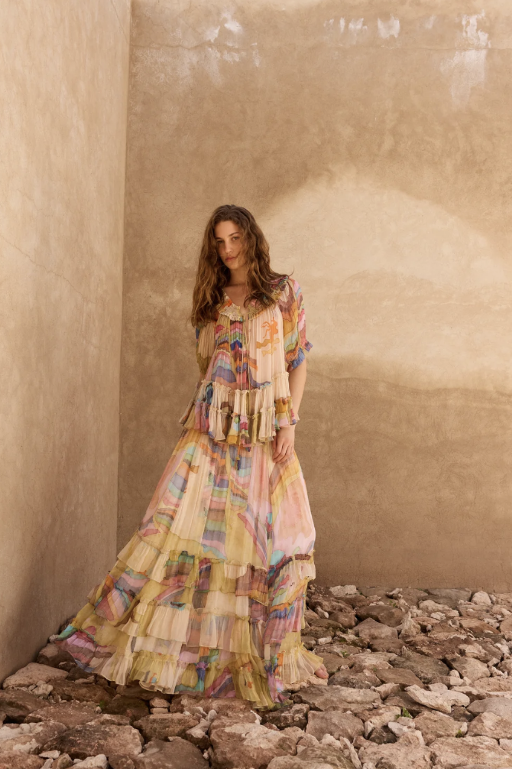 MES DEMOISELLE MALBA MUCH MORE JOY BLOUSE
