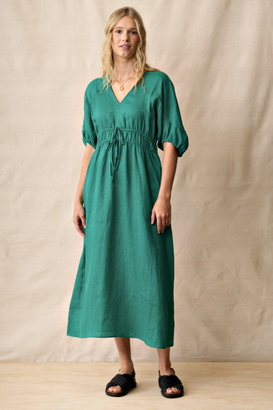 NERIS MIA DRESS MALACHITE