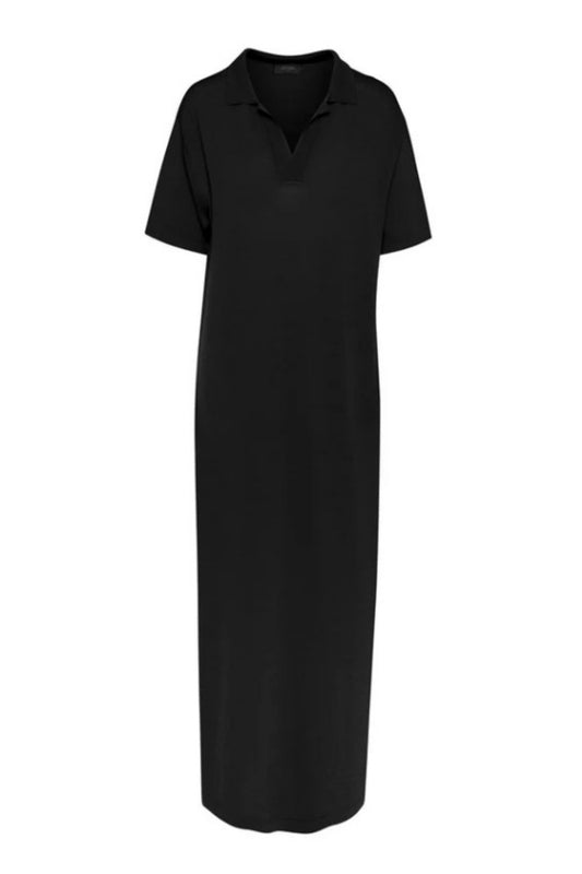 LOUNGE THE LABEL MURREN DRESS BLACK