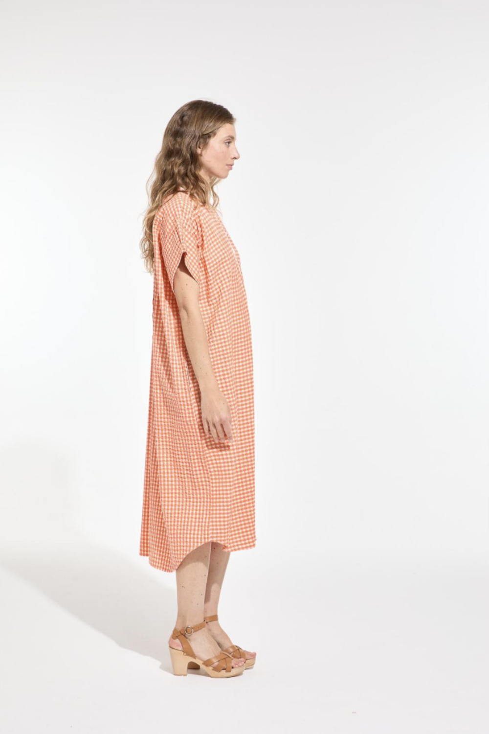 MA POESIE NOTO DRESS FREESIA ORANGE