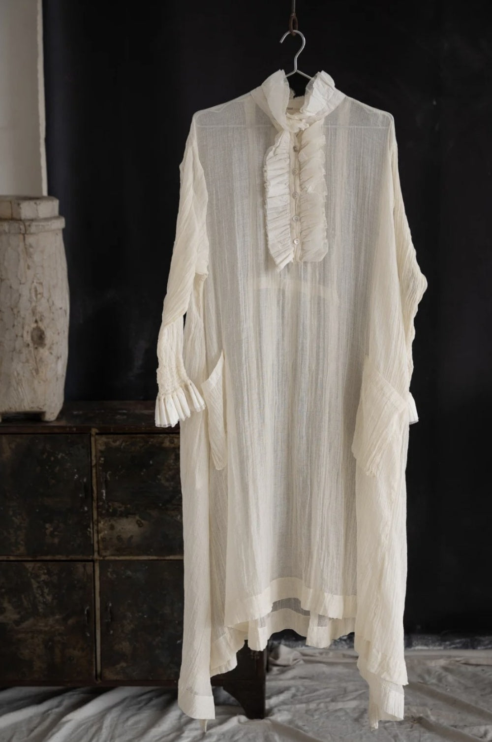PRE-ORDER MEG BY DESIGN ODILE TUNIC CREAM