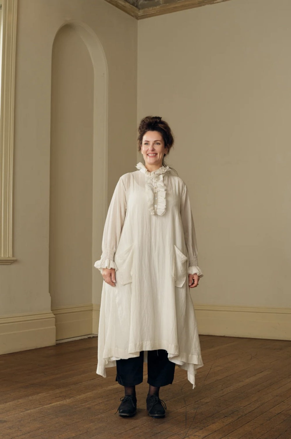 PRE-ORDER MEG BY DESIGN ODILE TUNIC CREAM