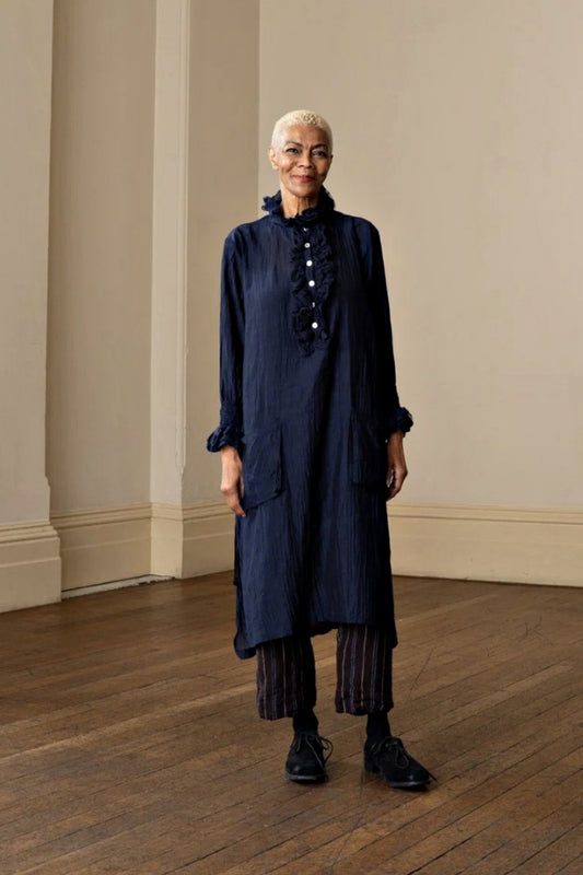MEG BY DESIGN ODILE TUNIC NAVY