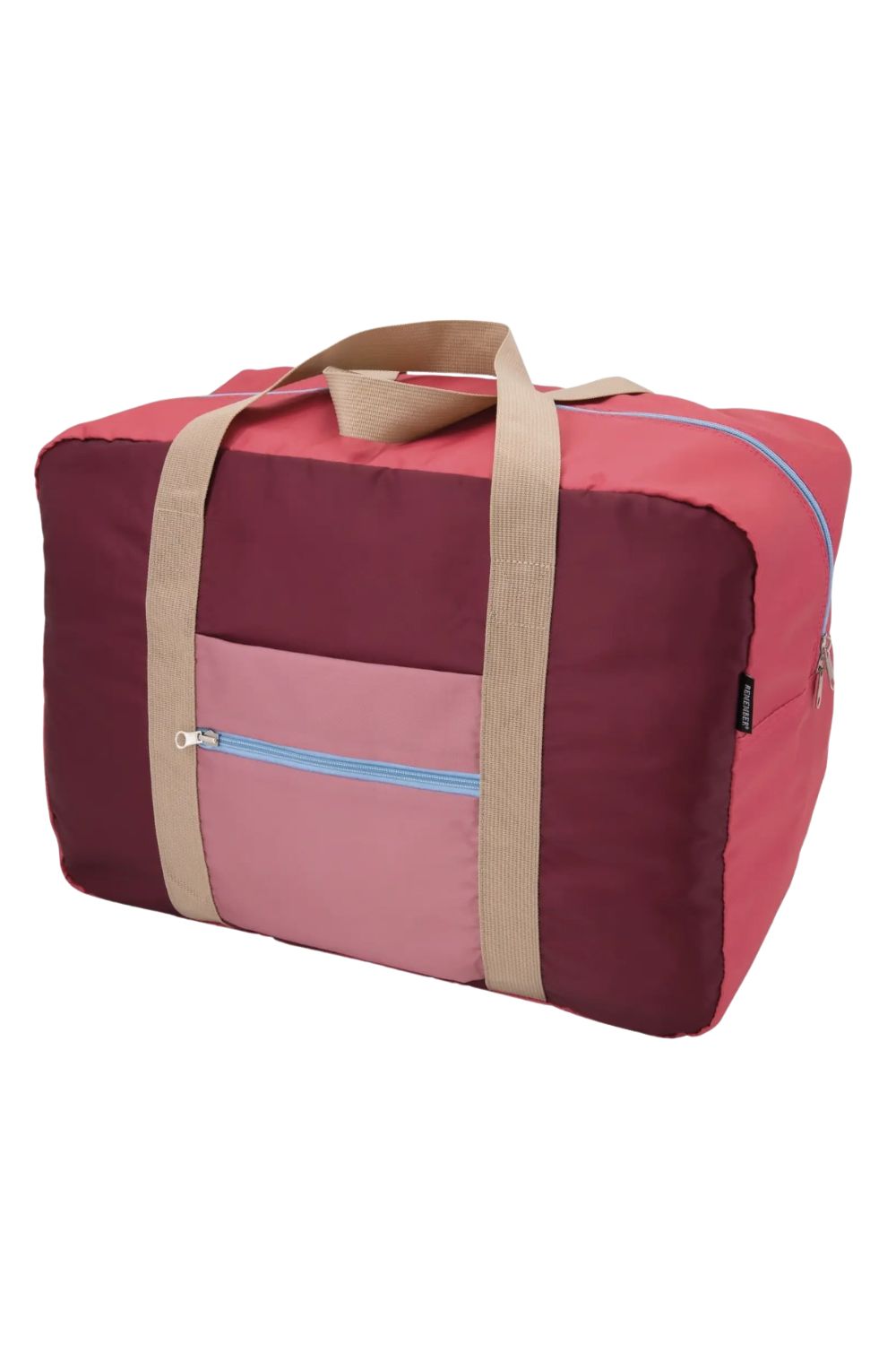ON YOUR WAY FOLDABLE TRAVEL BAG RED