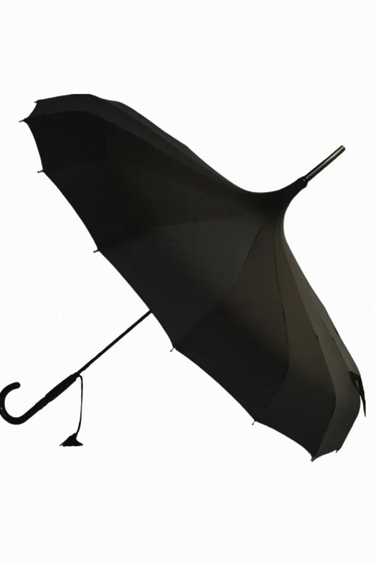 SOAKE CLASSIC PAGODA STYLE UMBRELLA BLACK