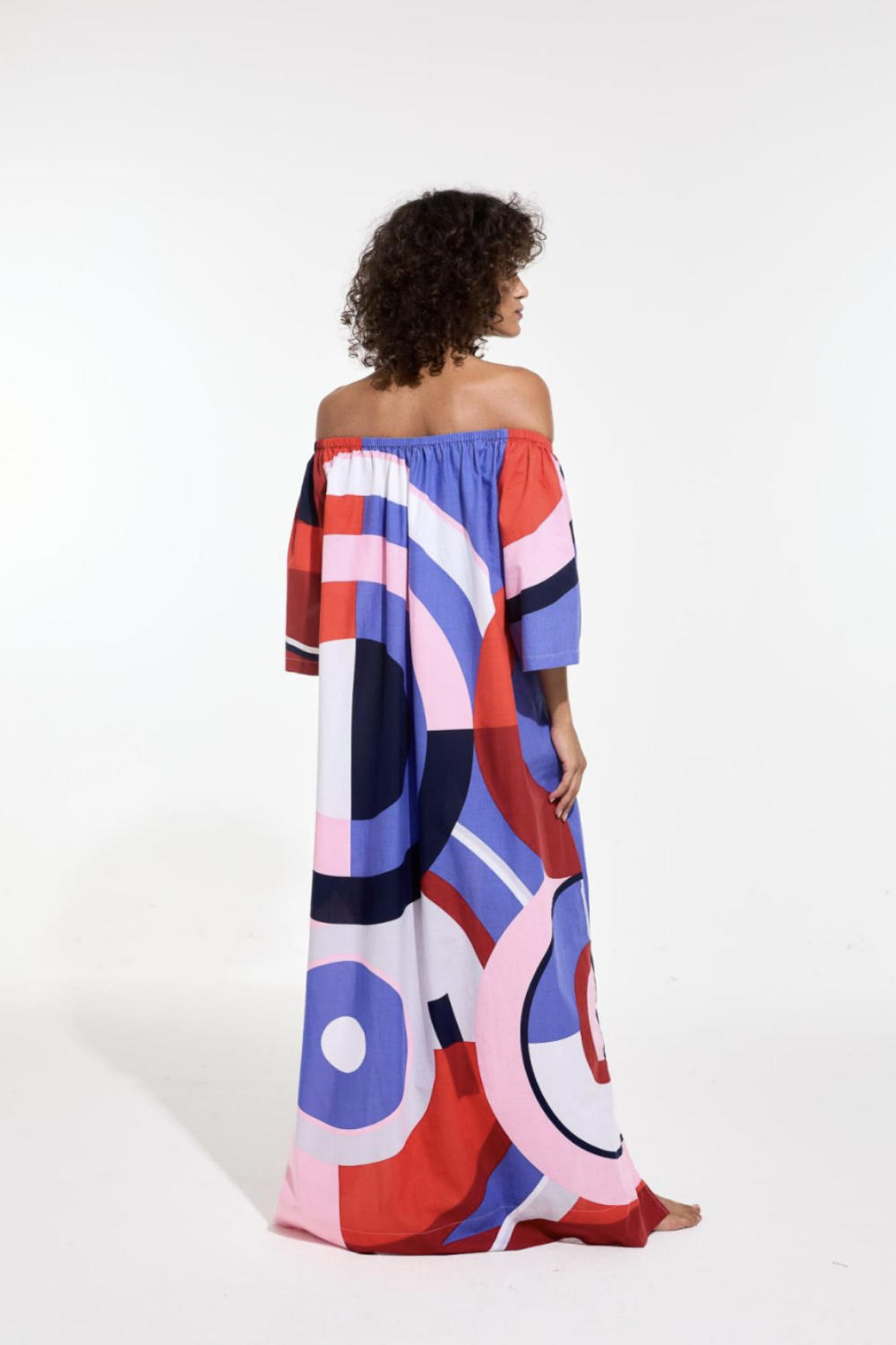 MA POESIE PALAO DRESS ROUGE + BLEU