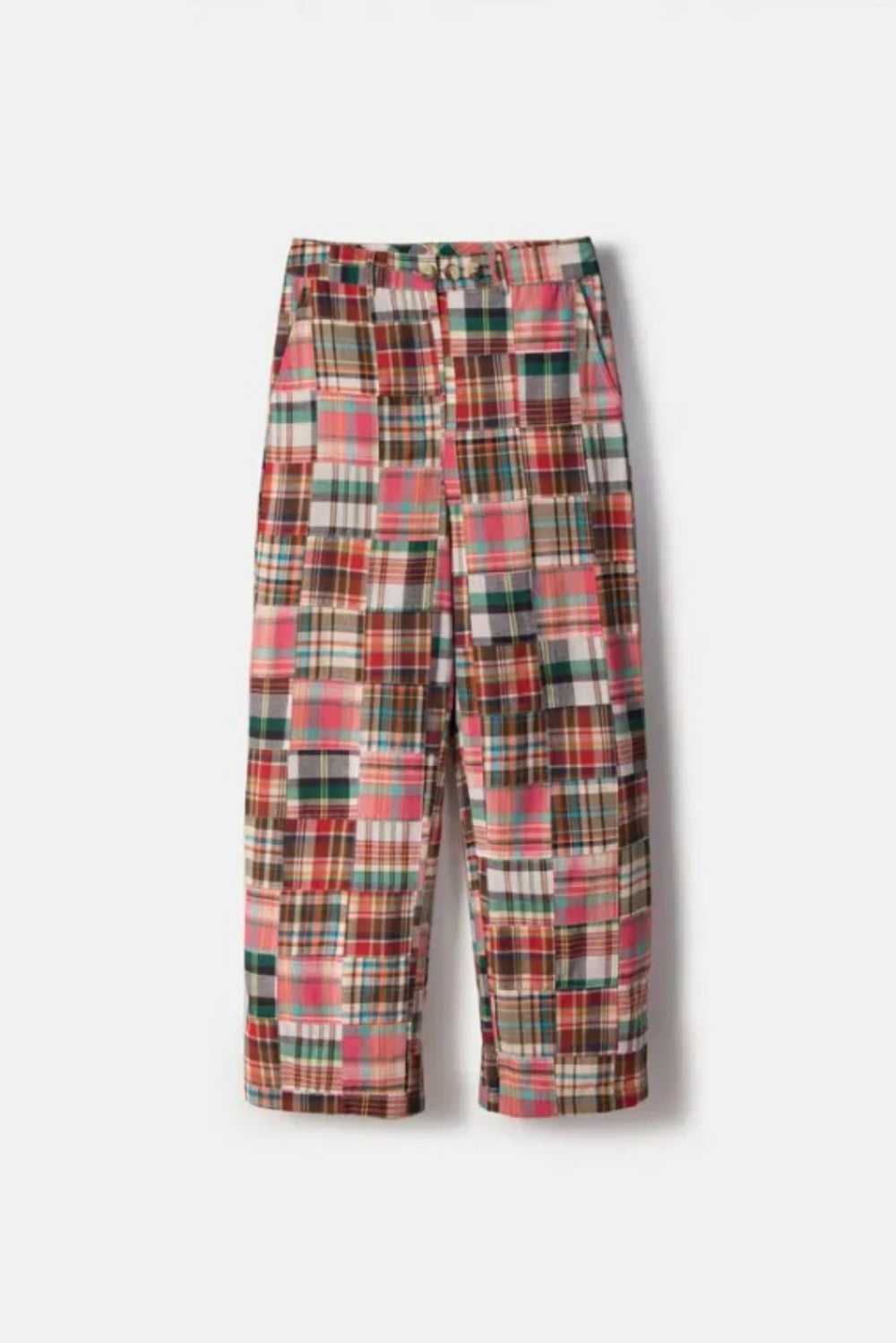 LANIDOR CHECKERS PATCHWORK PANT