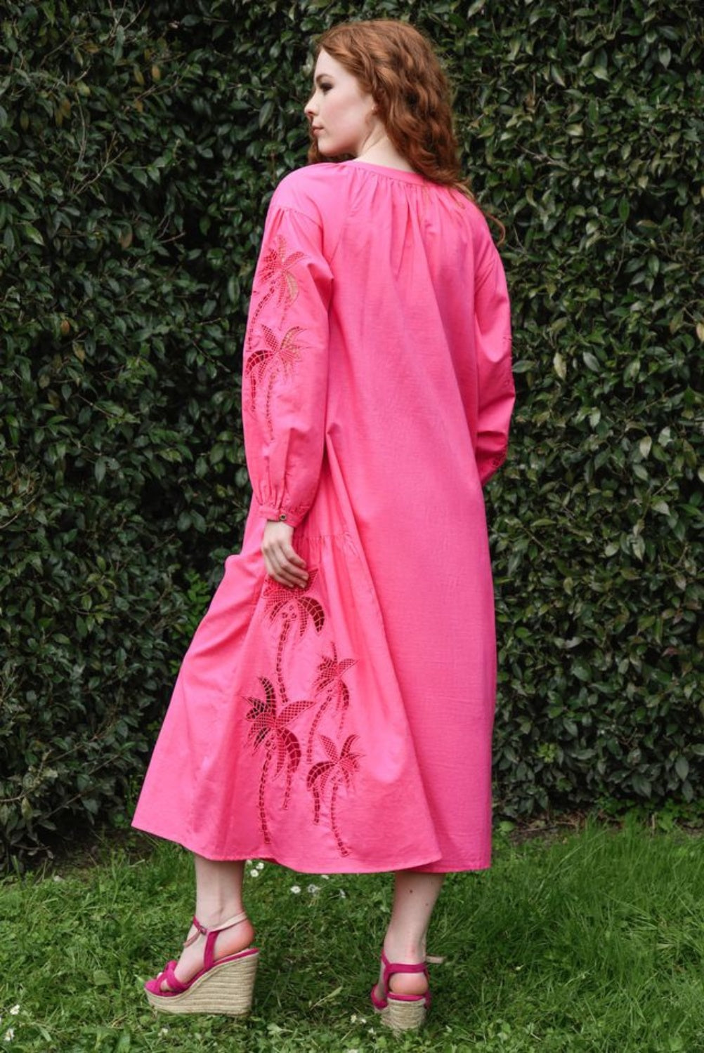 CURATE PATTERN PLAY KIMONO PINK