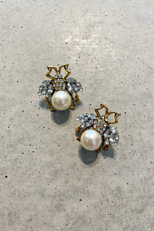 PETITE BEE EARRINGS