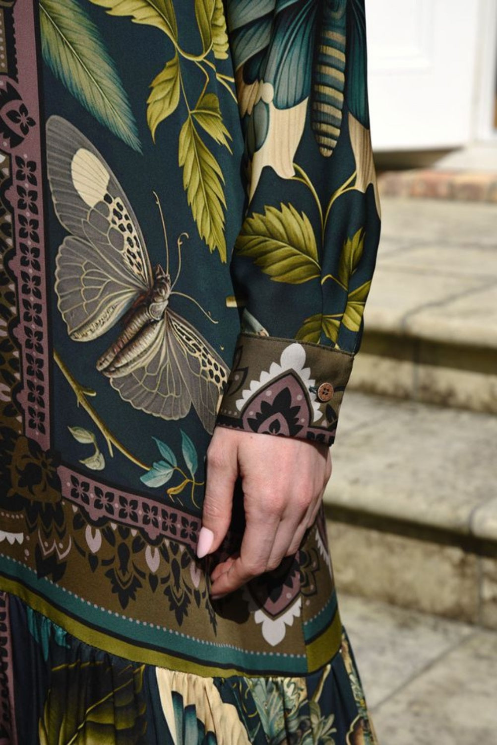CURATE RIDING HIGH DRESS MOTH WING ME TO LIFE