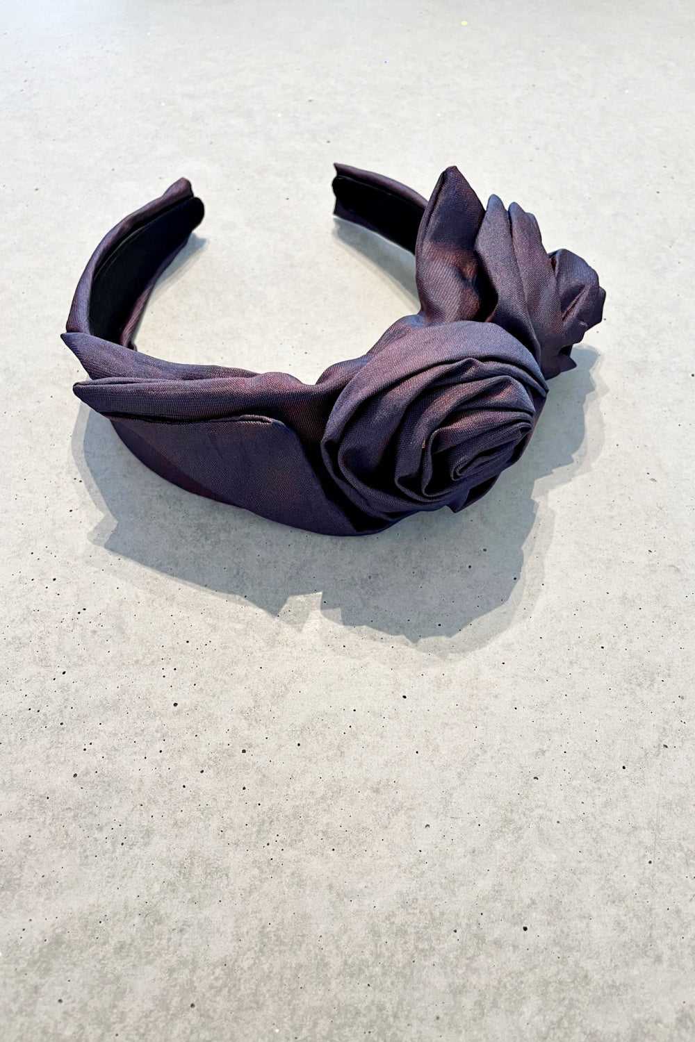 ROSEBUD HEADBAND MULBERRY