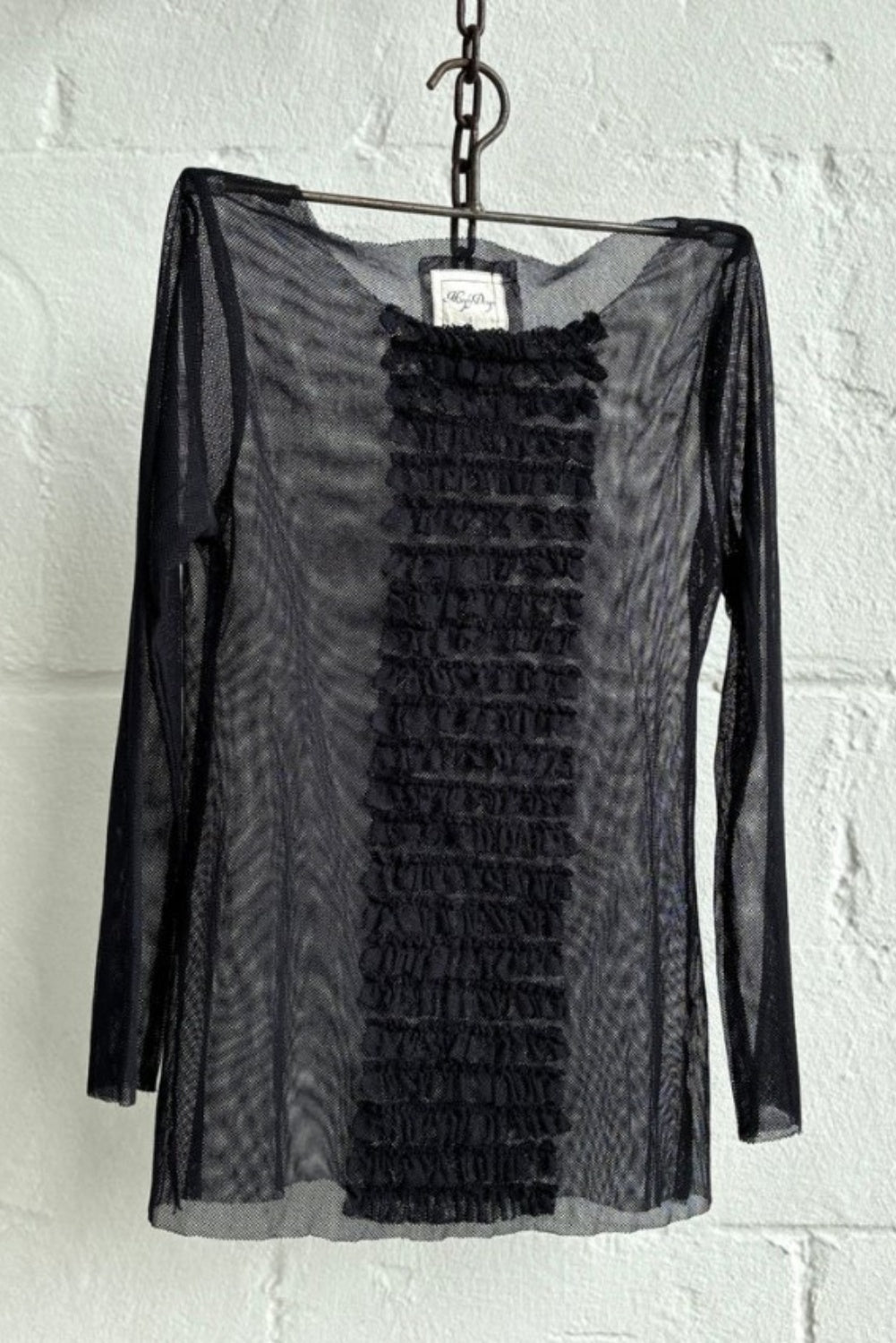 MEG BY DESIGN ROWENA TOP BLACK