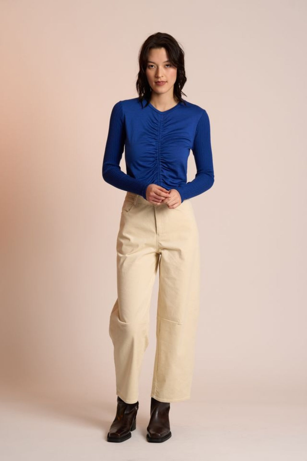 NERIS ROUCHED TOP LAPIS