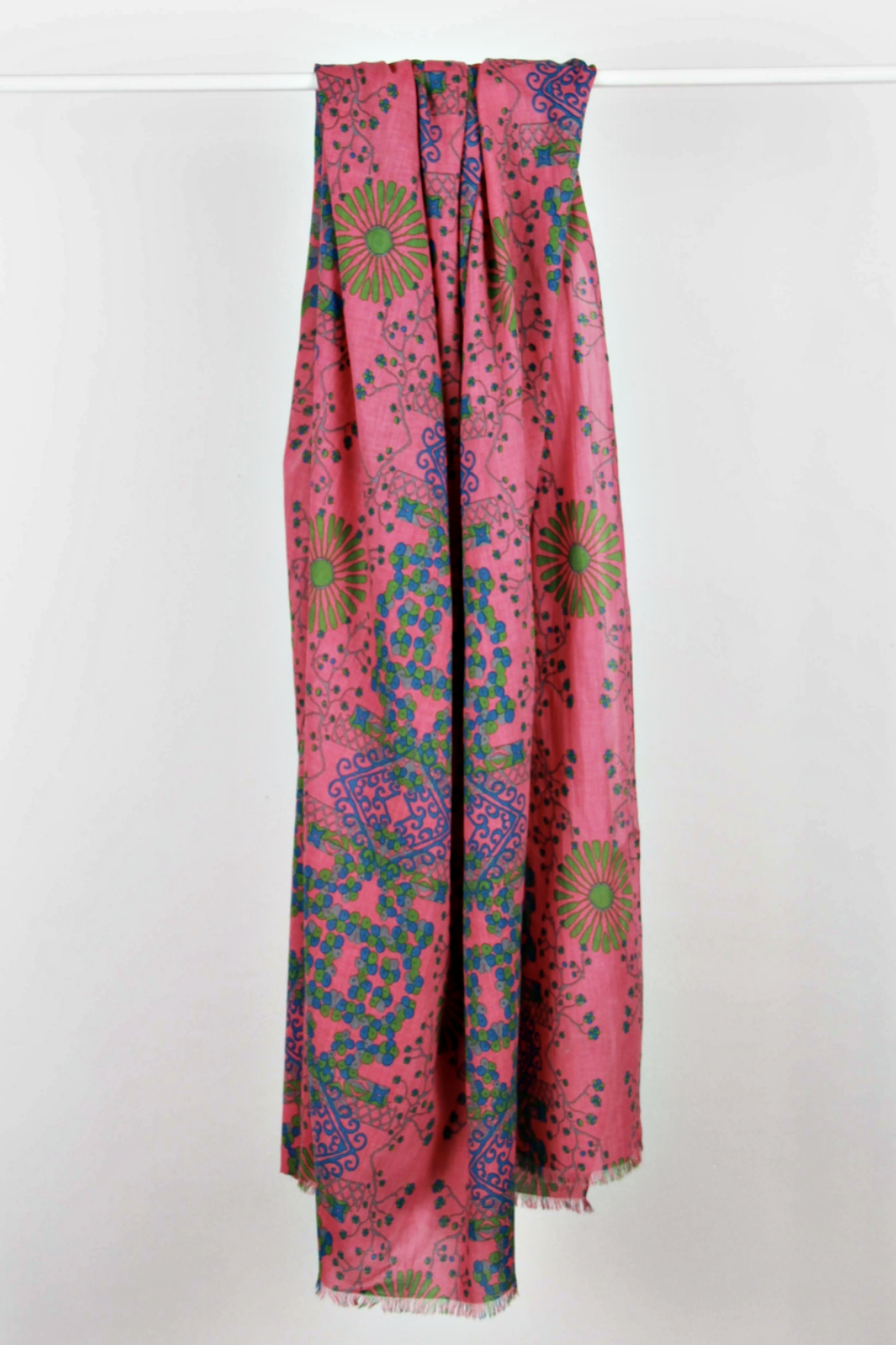 LES BELLES VAGABONDES ORGANIC COTTON SCARF RYOKO ROSE