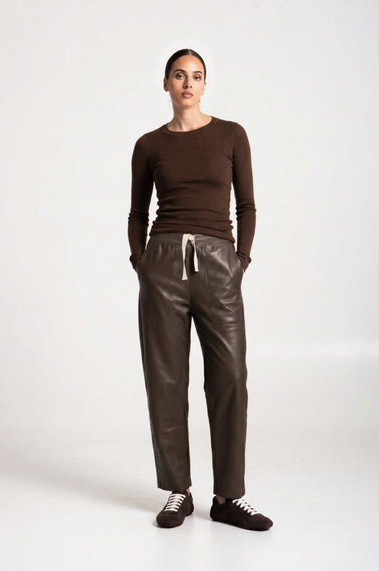 LOUNGE THE LABEL SIAN PANT MOCHA