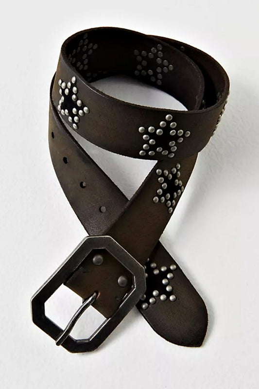FREE PEOPLE STARCROSSED BELT MIDNIGHT HOUR