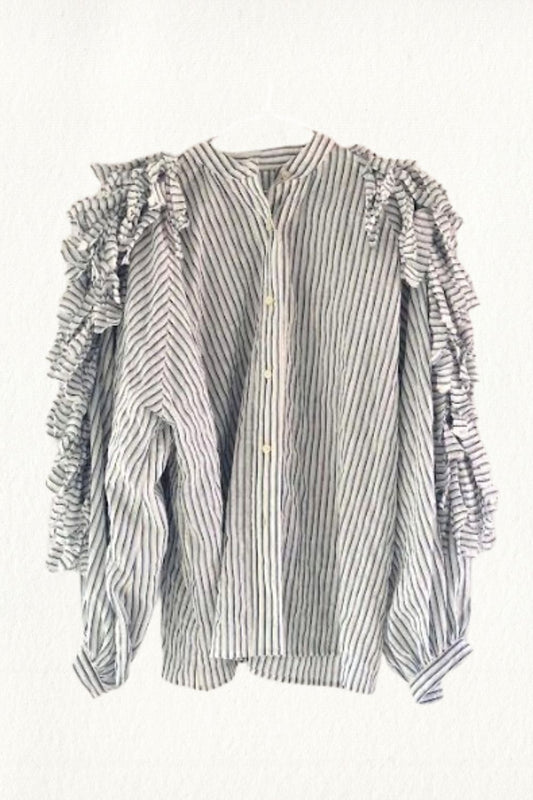 CLARAMONTE BIRDS SHIRT STRIPE