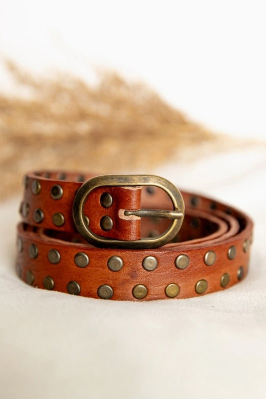 STUDLEY BELT TAN