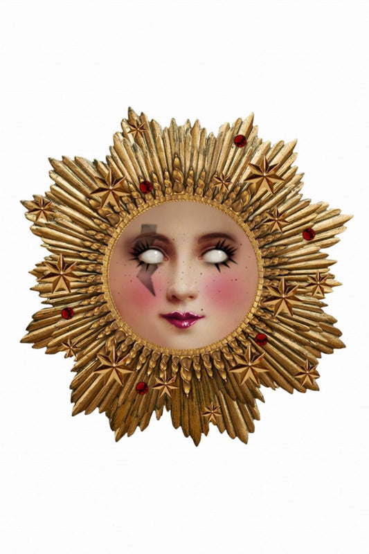 VOGLIO SUN BROOCH