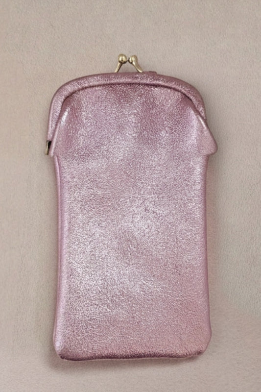 MAEVE GLASSES CASE PINK