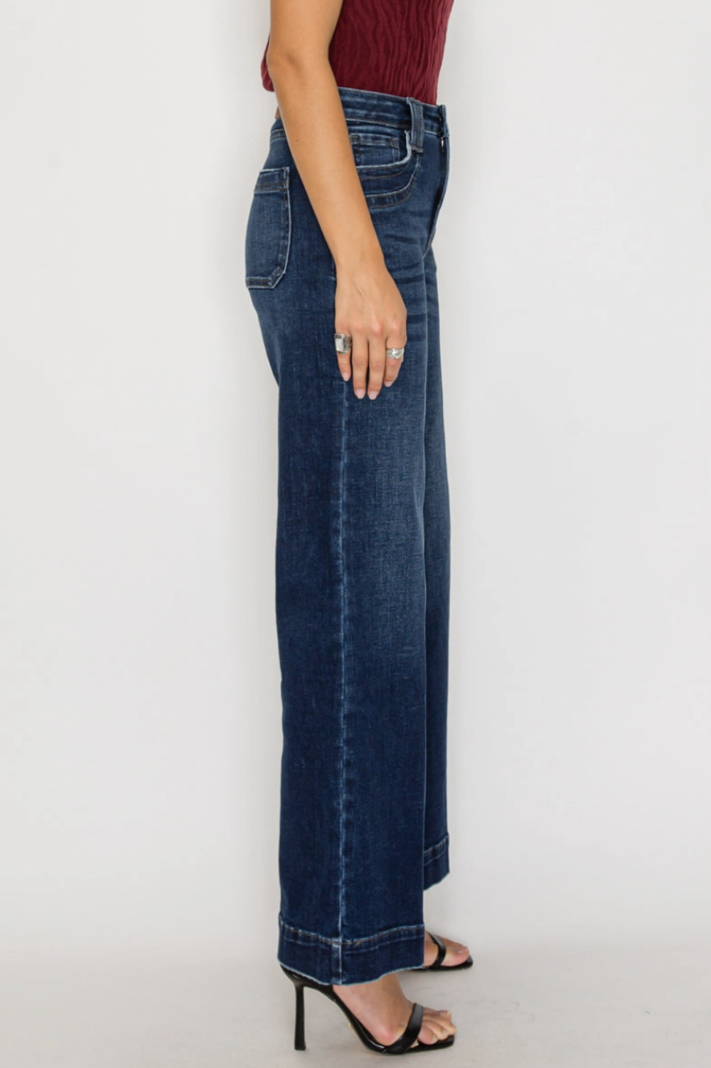 ARTMEMIS VINTAGE HIGH RISE A-LINE JEANS