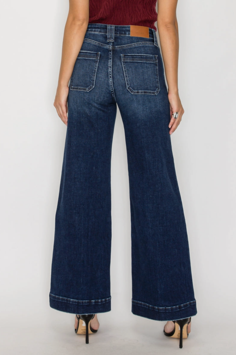 ARTMEMIS VINTAGE HIGH RISE A-LINE JEANS
