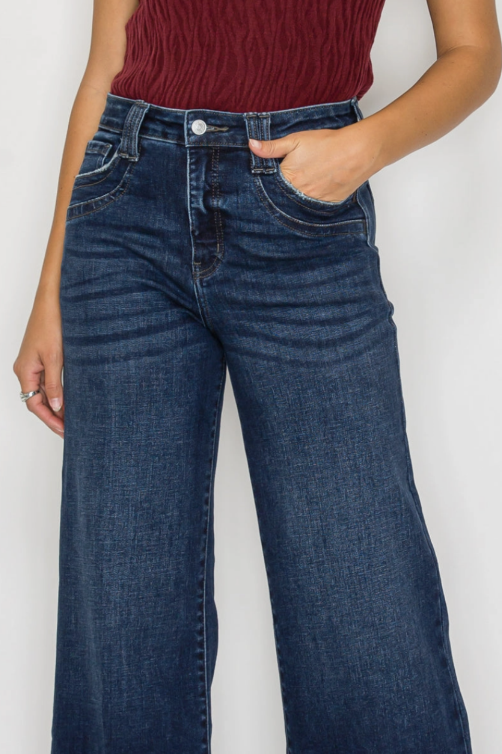 ARTMEMIS VINTAGE HIGH RISE A-LINE JEANS