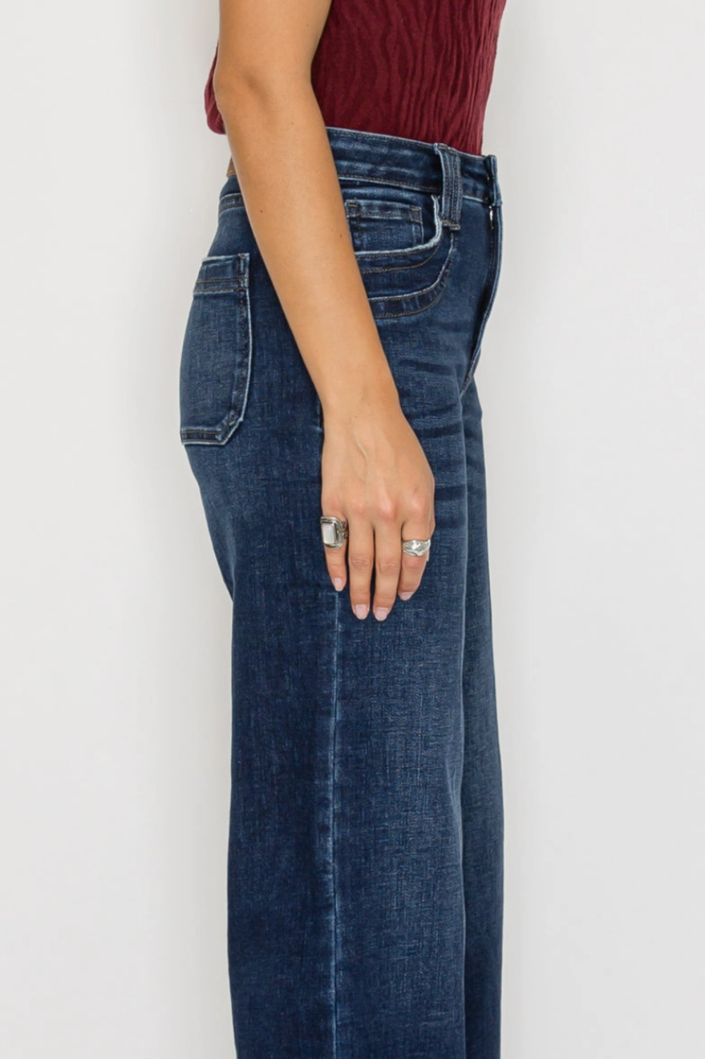 ARTMEMIS VINTAGE HIGH RISE A-LINE JEANS