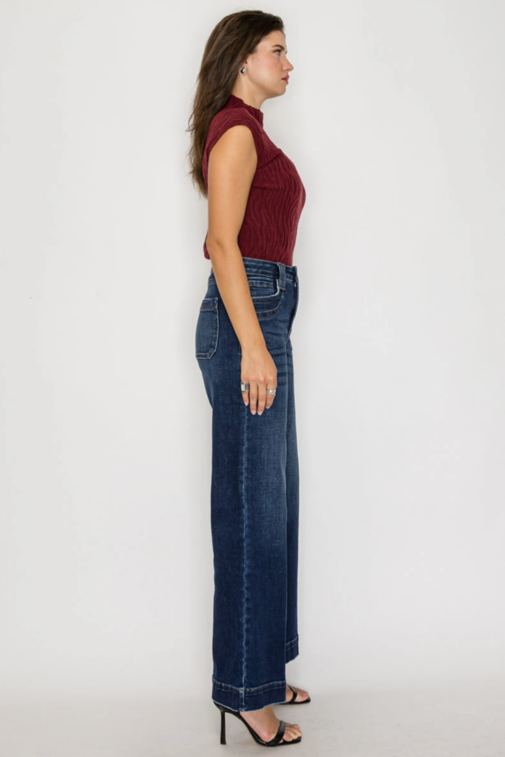 ARTMEMIS VINTAGE HIGH RISE A-LINE JEANS
