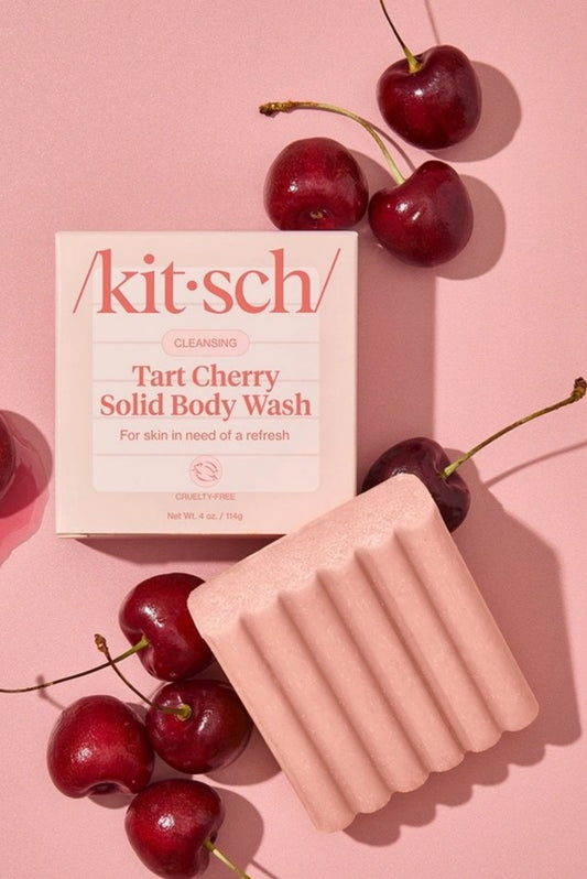 KITSCH TART CHERRY SOLID BODY WASH BAR 114G
