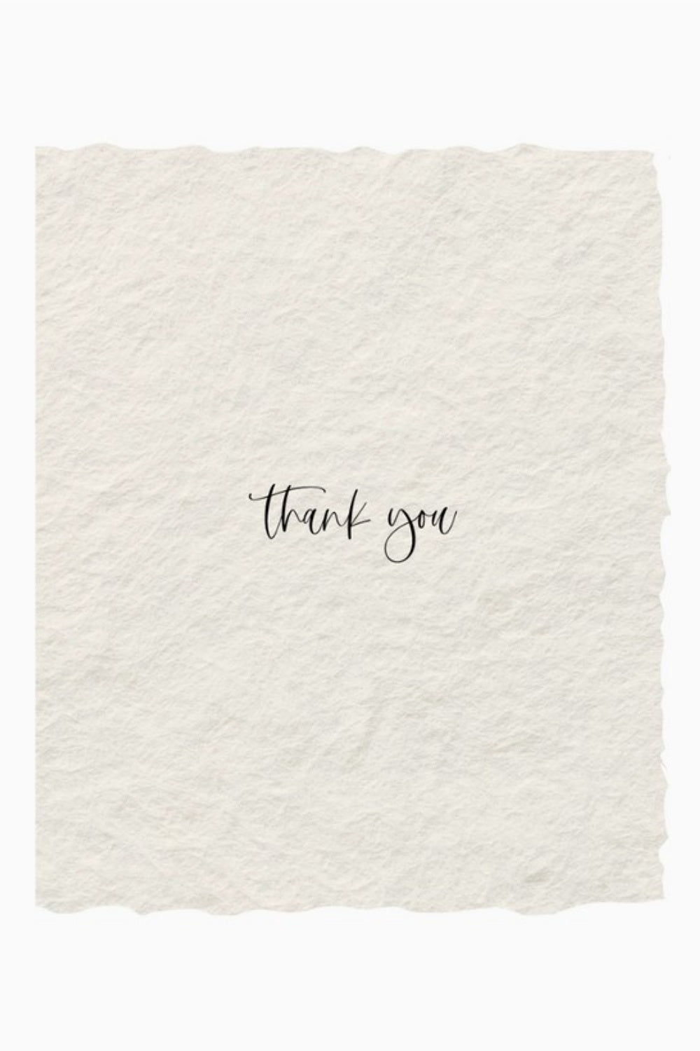 PAPER BARISTAS THANK YOU HANDMADE GREETING CARD