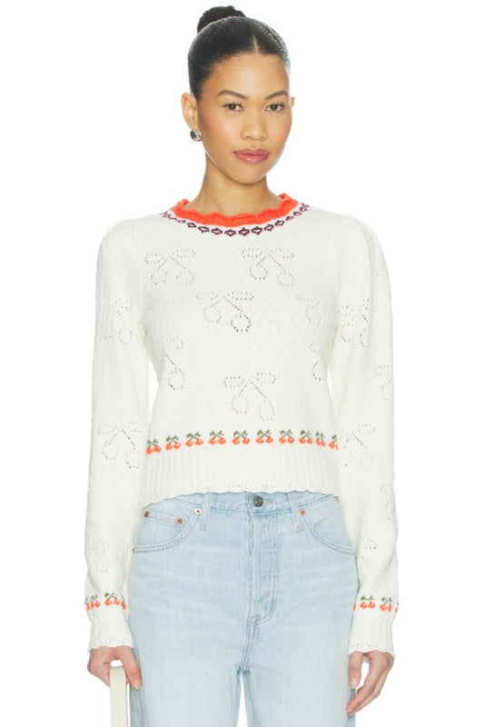 FREE PEOPLE TILLY PULLOVER COCONUT MILK