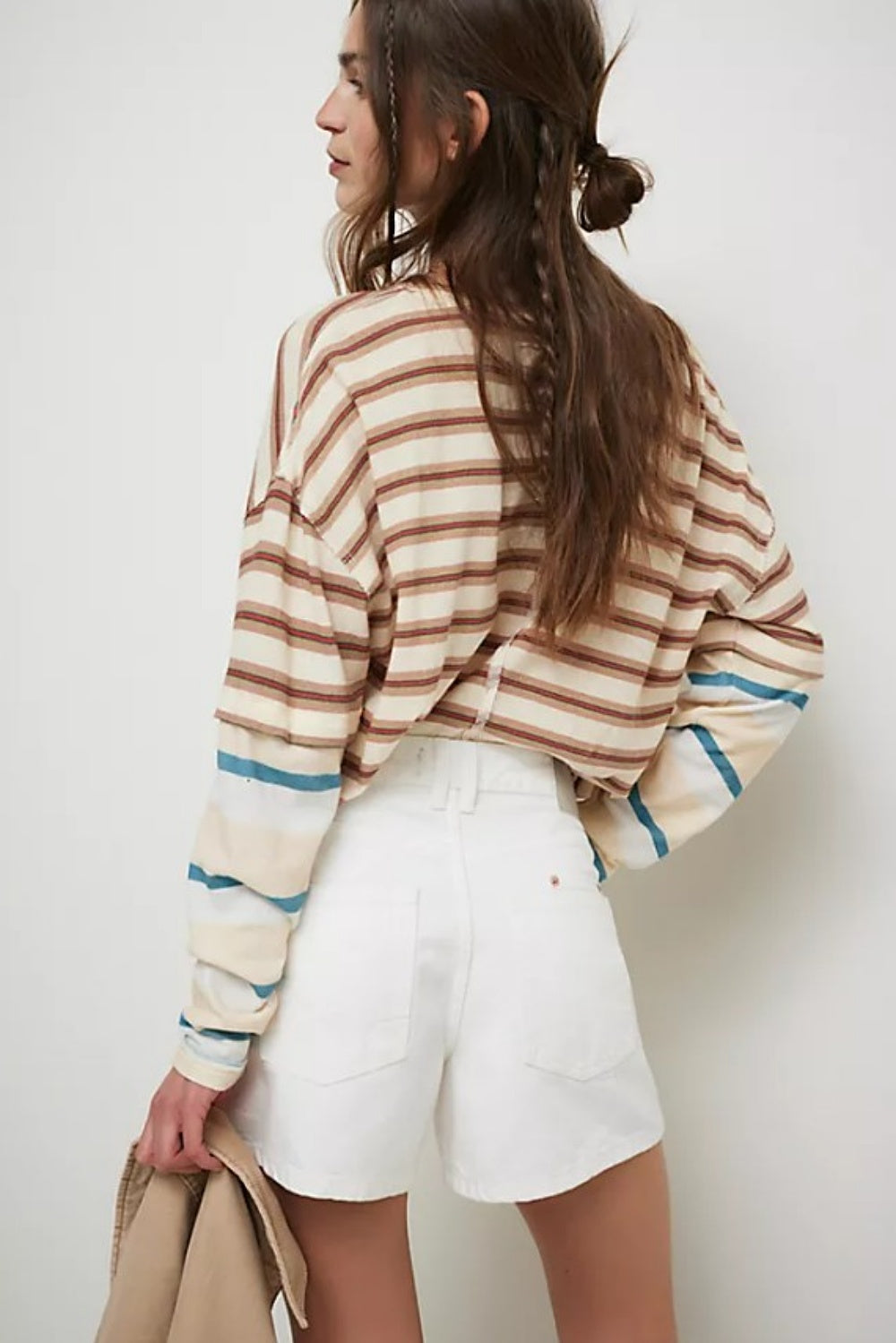 FREE PEOPLE TIPPI DENIM SHORT FORTUNE