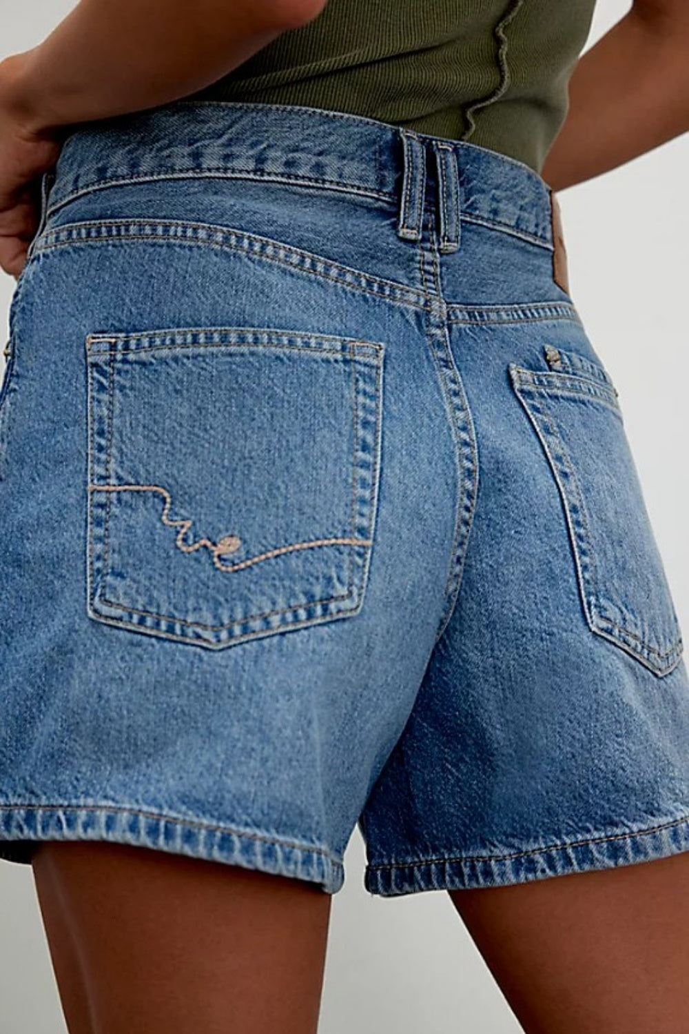 FREE PEOPLE TIPPI DENIM SHORT IN YOUR TOWN