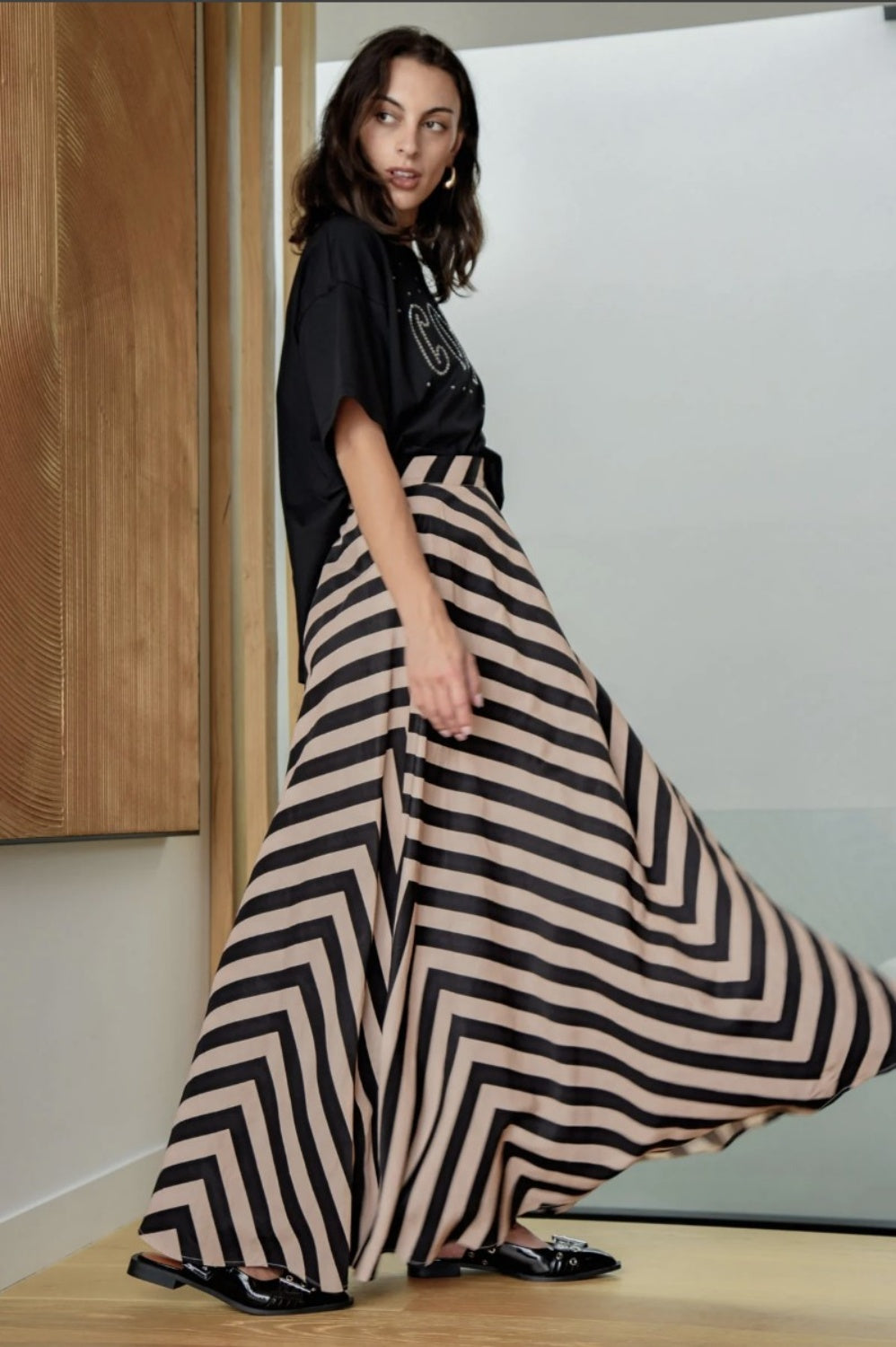 COOPER TOTALLY LINEAR MAXI SKIRT