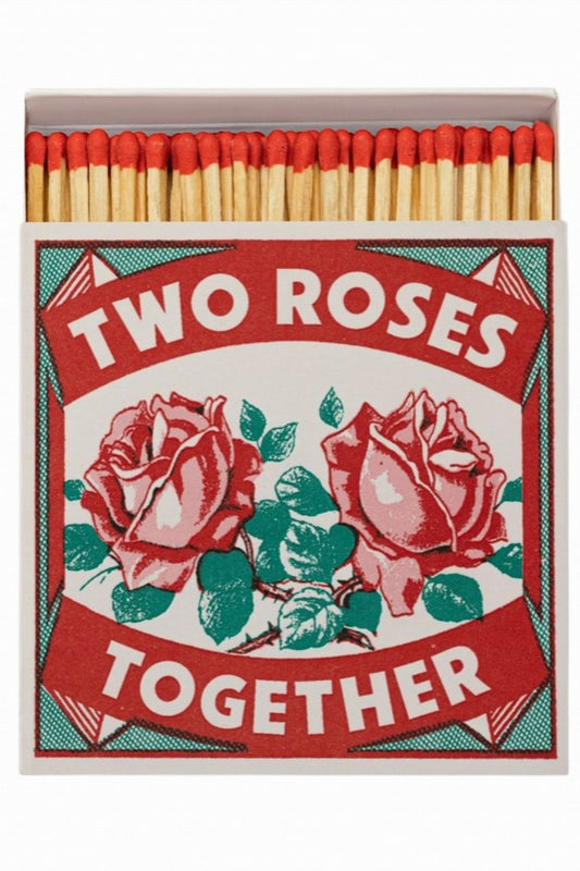 ARCHIVIST GALLERY TWO ROSES MATCH BOX