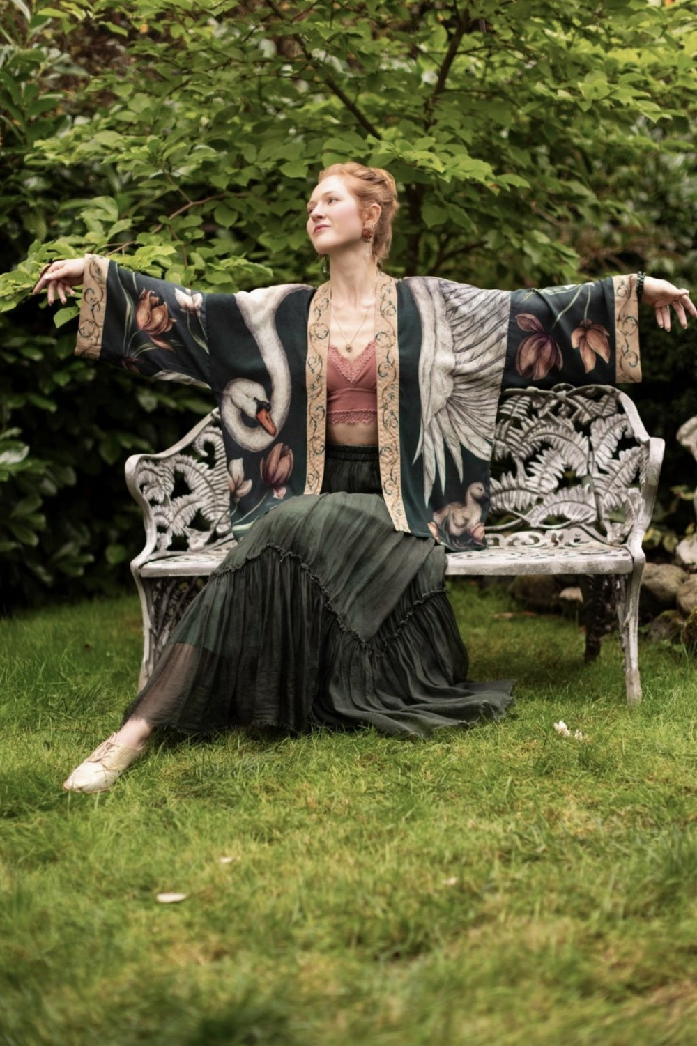 PRE-ORDER MARKET OF STARS UNDER MY WING PIXIE CROPPED KIMONO
