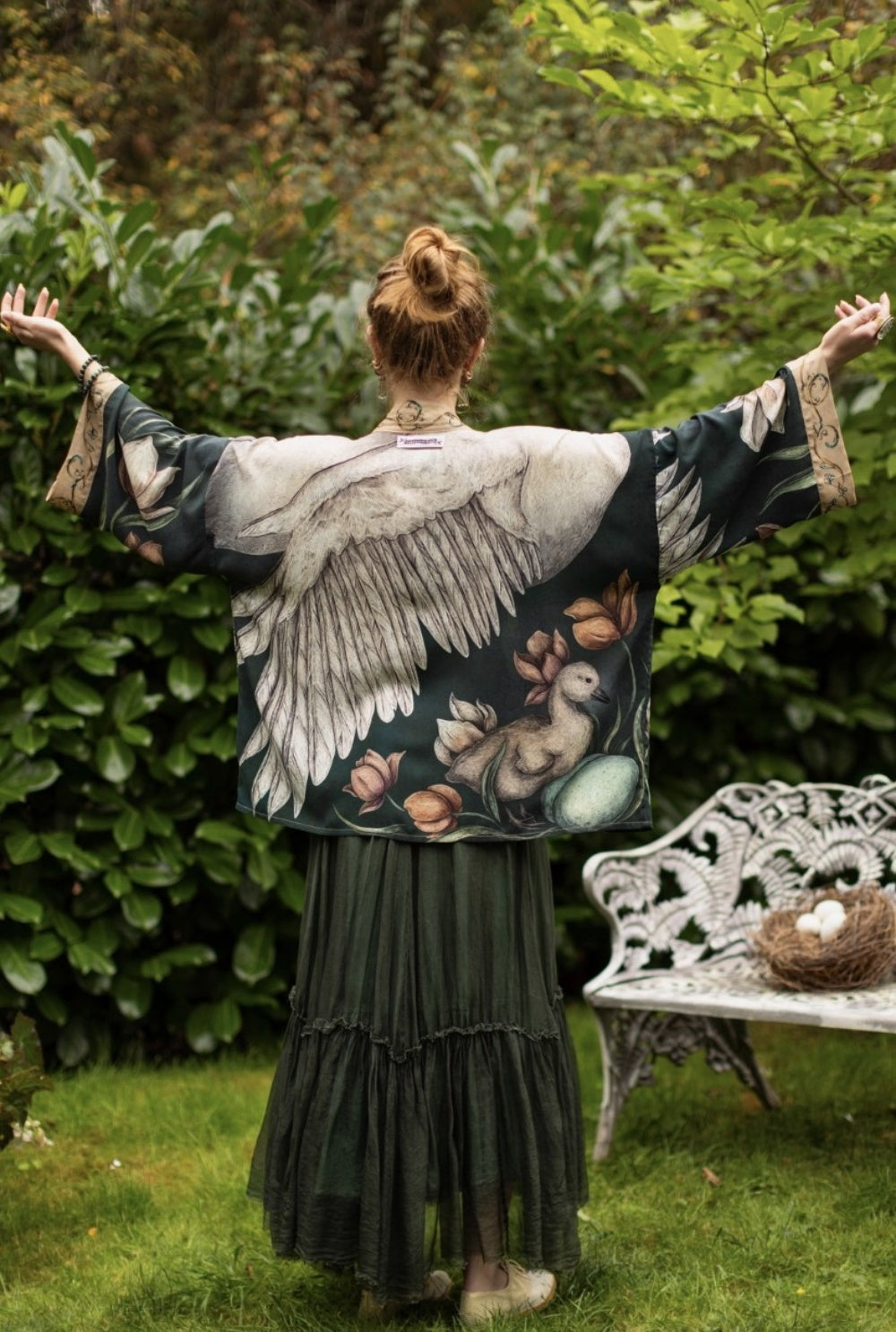 PRE-ORDER MARKET OF STARS UNDER MY WING PIXIE CROPPED KIMONO